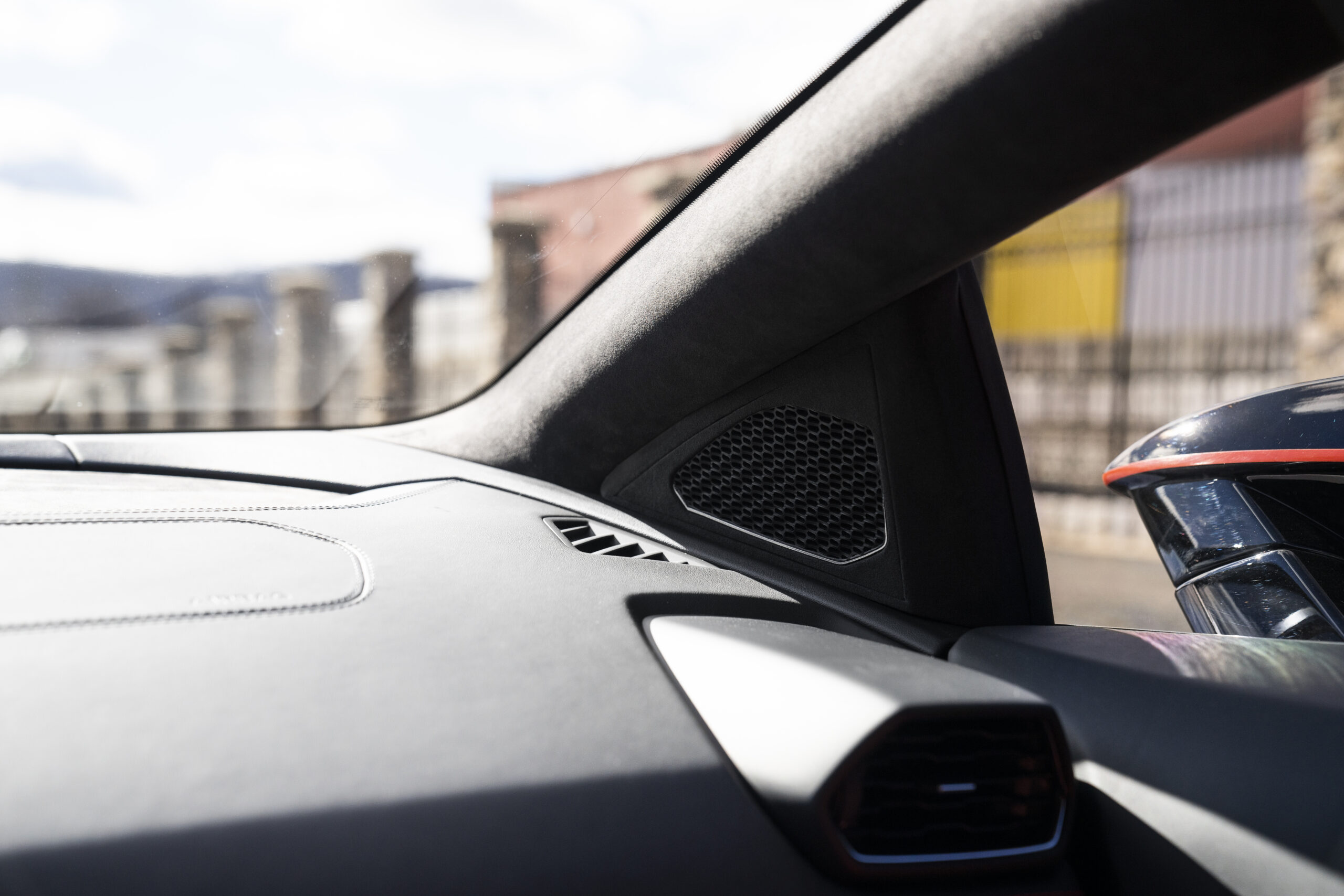Lamborghini Huracan Evo Sound System Subwoofer Speaker Amplifier Upgrade Radar Detector Laser Jammer Radenso Escort Ci ALP Detail Ceramic Coat PPF Paint Protection Film Expel 70