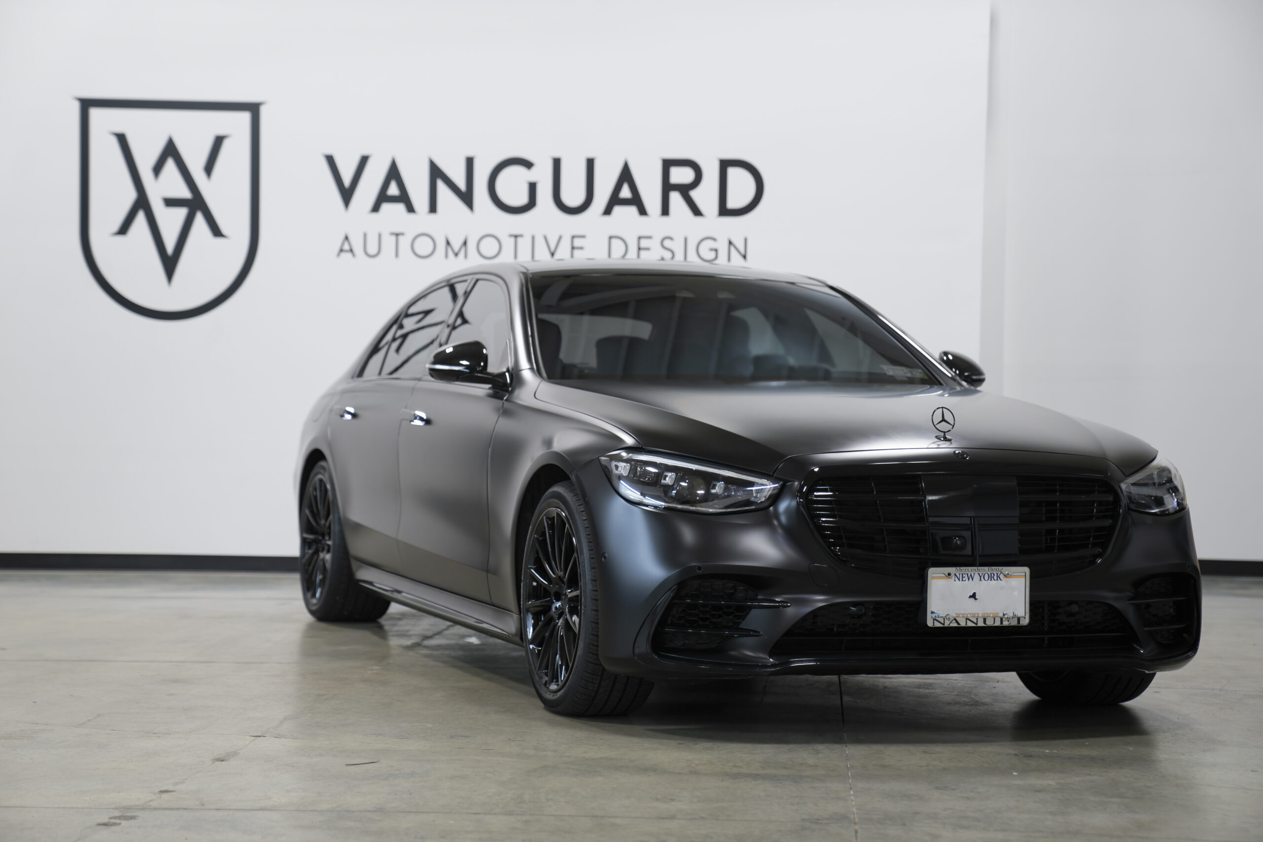 Mercedes S580 Xpel Stealth Satin Matte Paint Protection Film